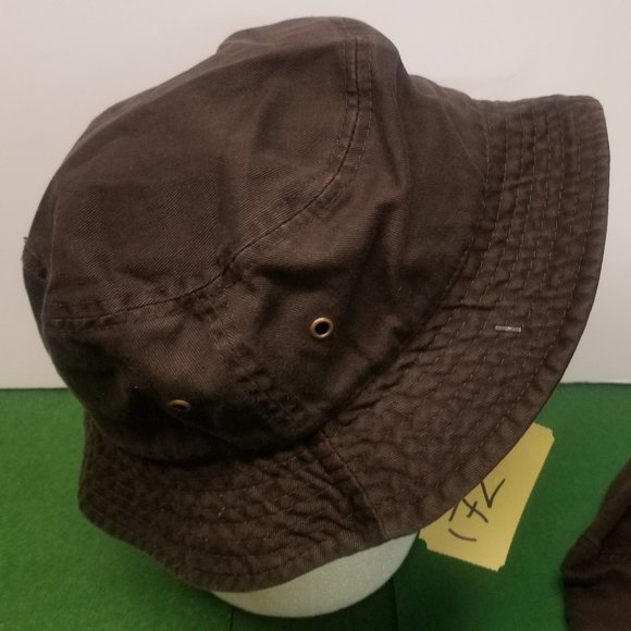 172 - Lot of 2 Brown Bucket Hats - Picture 3 of 5